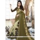 Faux Georgette Multi Colour Print Work Printed Saree