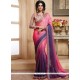 Faux Chiffon Shaded Saree