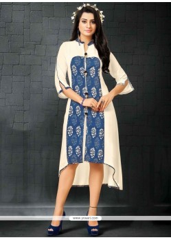 Rayon Party Wear Kurti