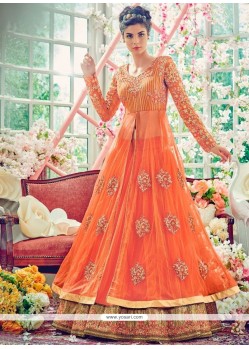 Net Long Choli Lehenga