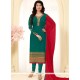 Ayesha Takia Green Churidar Designer Suit