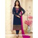 Ayesha Takia Faux Georgette Resham Work Churidar Designer Suit