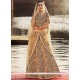 Banarasi Silk Beige Resham Work Lehenga Choli