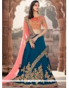 Crepe Silk Resham Work Lehenga Choli