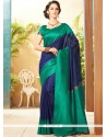 Navy Blue Designer Traditional Saree