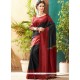 Black Designer Traditional Saree