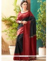 Black Designer Traditional Saree