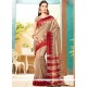 Jute Silk Embroidered Work Designer Traditional Saree