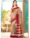 Jute Silk Embroidered Work Designer Traditional Saree