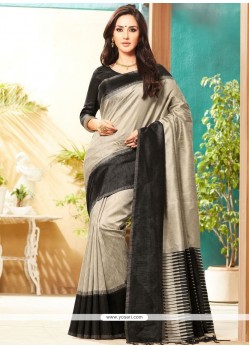 Jute Silk Designer Traditional Saree