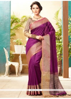 Jute Silk Traditional Designer Saree