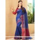 Jute Silk Embroidered Work Traditional Designer Saree