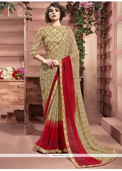 Weight Less Printed Saree