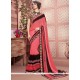 Pink Weight Less Printed Saree