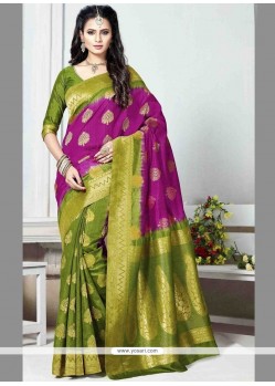 Weaving Work Designer Traditional Saree