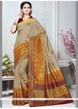 Art Silk Traditional Designer Saree