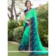 Faux Georgette Embroidered Work Designer Saree