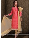 Embroidered Work Churidar Designer Suit