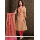 Embroidered Work Churidar Designer Suit