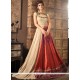 Embroidered Work Faux Georgette Long Choli Lehenga