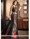 Digital Print Work Net Long Choli Lehenga