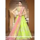 Patch Border Work Satin Silk Lehenga Choli