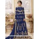 Faux Georgette Floor Length Anarkali Suit