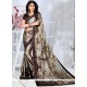 Fancy Fabric Print Work Printed Saree