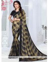 Fancy Fabric Print Work Printed Saree