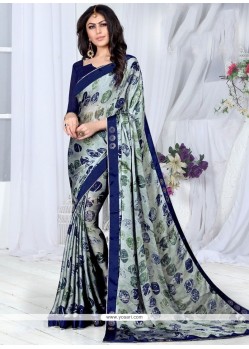 Print Work Multi Colour Printed Saree