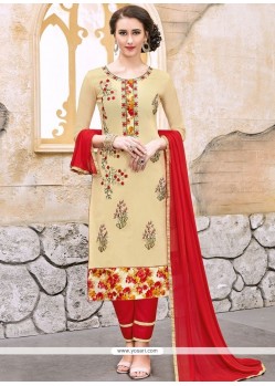 Cotton Churidar Suit