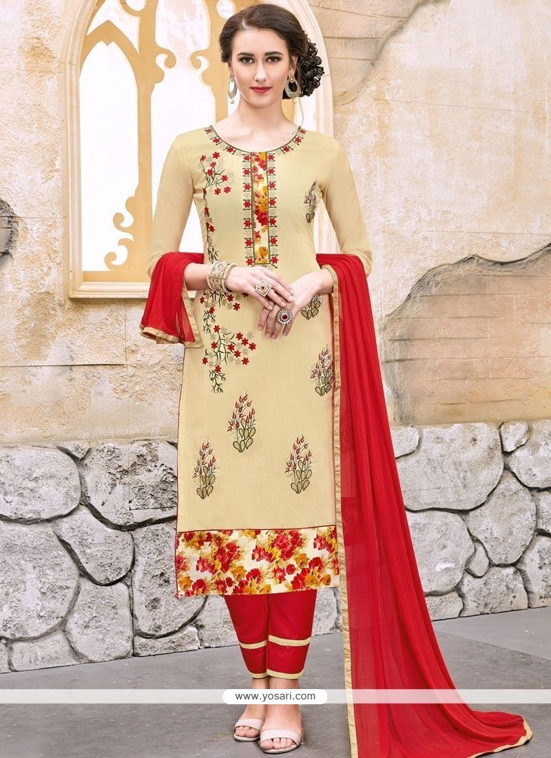 Cotton Churidar Suit