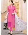 Pink Churidar Suit