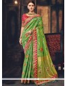 Green Traditional Designer Saree