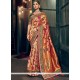 Multi Colour Resham Work Designer Traditional Saree