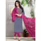 Cotton Grey Churidar Suit