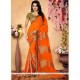 Patch Border Work Classic Designer Saree