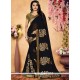 Patch Border Work Faux Georgette Saree