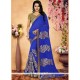 Blue Classic Saree