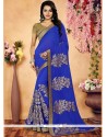 Blue Classic Saree