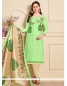 Cotton Green Churidar Suit