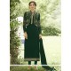 Embroidered Work Faux Georgette Jacket Style Suit