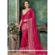 Hot Pink Designer Saree
