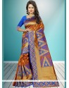 Weaving Work Traditional Designer Saree