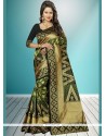 Black Traditional Designer Saree