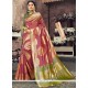 Weaving Work Art Silk Traditional Designer Saree