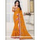 Mustard Designer Saree