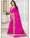 Pink Designer Saree