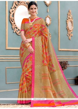 Art Silk Weaving Work Designer Traditional Saree