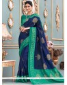 Print Work Traditional Saree